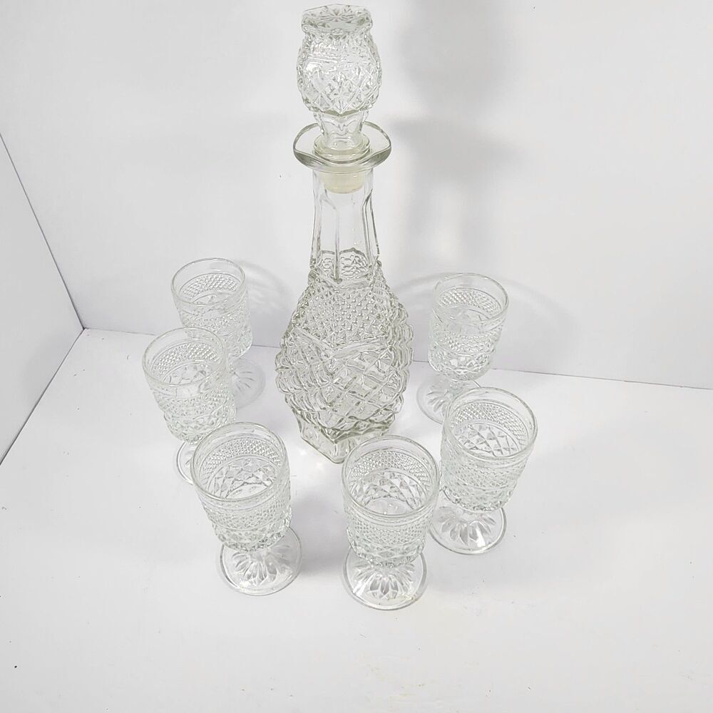 Wine Decatur Set 6 Goblet Glasses